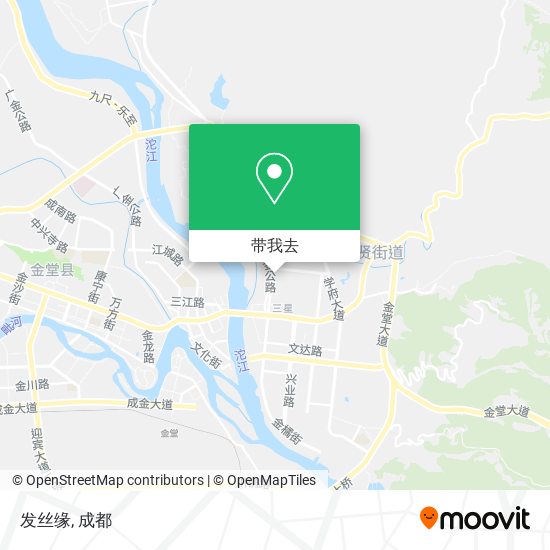 发丝缘地图