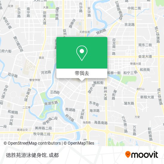 德胜苑游泳健身馆地图