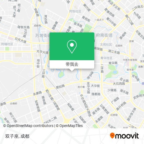 双子座地图