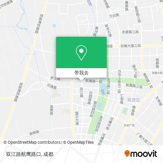 双江路航鹰路口地图