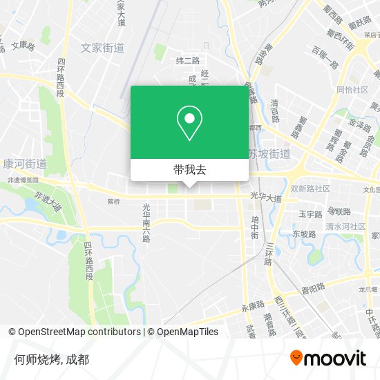 何师烧烤地图