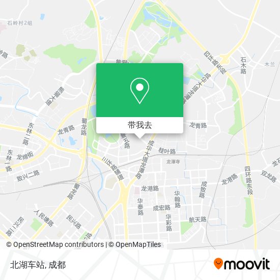 北湖车站地图