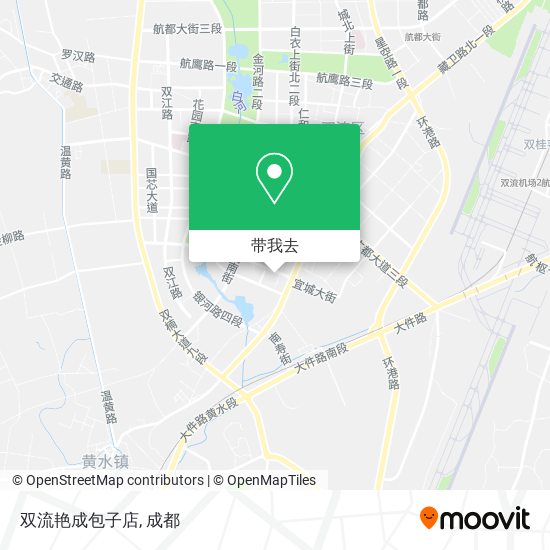 双流艳成包子店地图