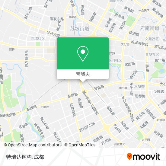 特瑞达钢构地图