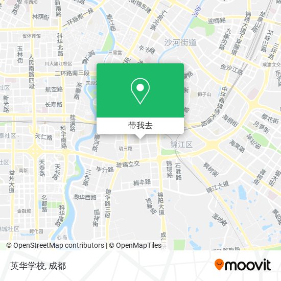 英华学校地图