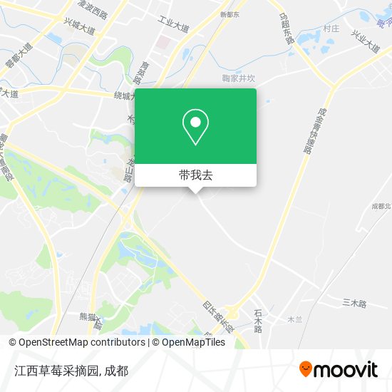 江西草莓采摘园地图