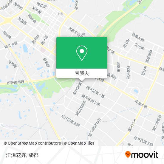 汇泽花卉地图