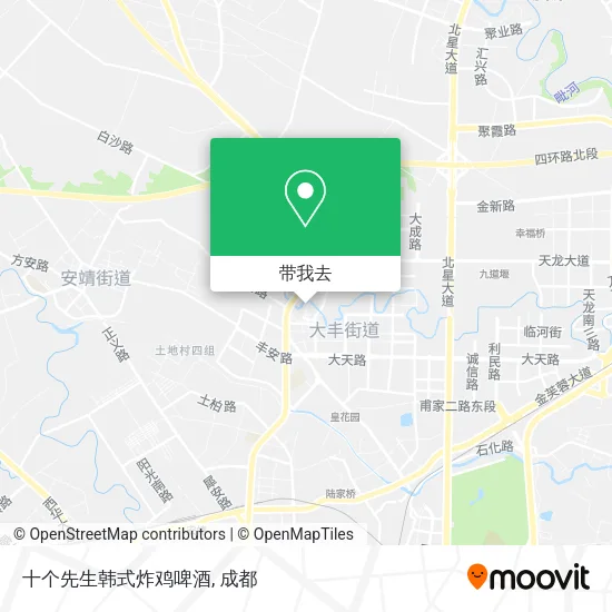 十个先生韩式炸鸡啤酒地图