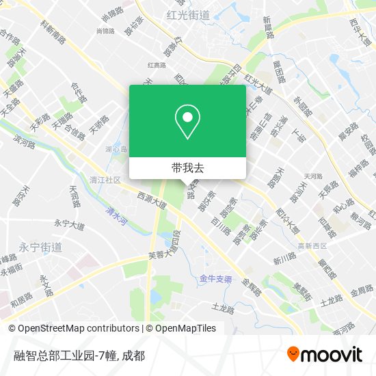 融智总部工业园-7幢地图