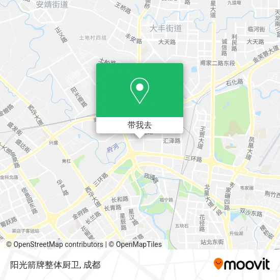 阳光箭牌整体厨卫地图