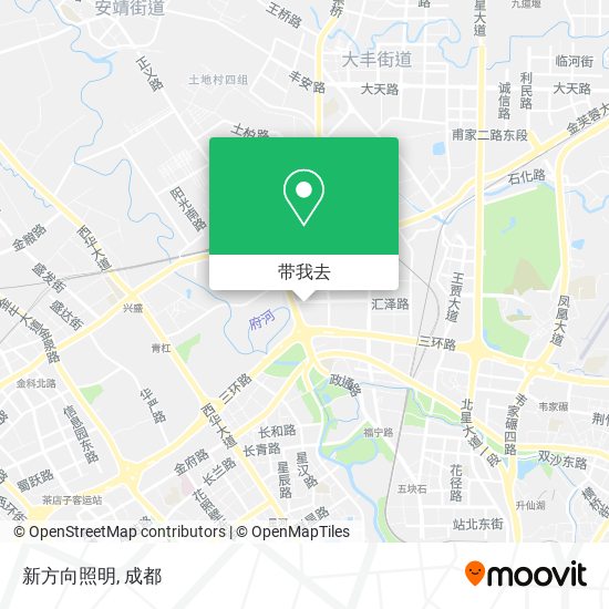 新方向照明地图