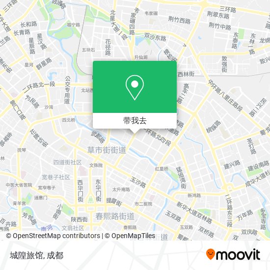 城隍旅馆地图
