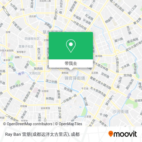 Ray Ban 雷朋(成都远洋太古里店)地图