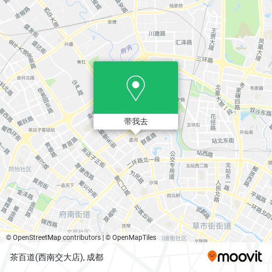 茶百道(西南交大店)地图