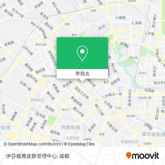 伊莎薇雅皮肤管理中心地图