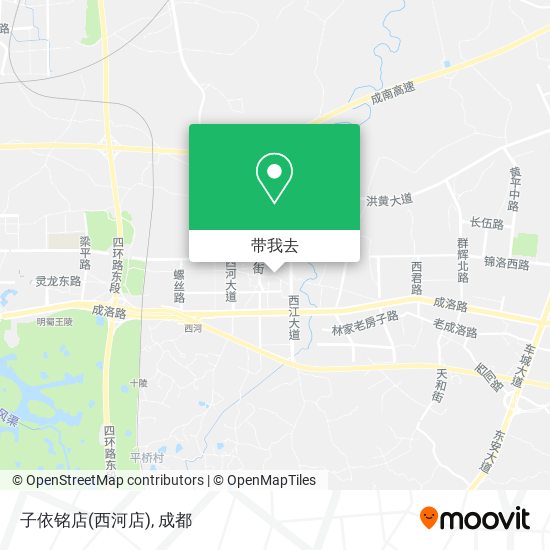 子依铭店(西河店)地图