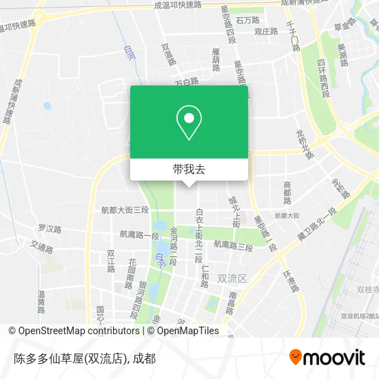 陈多多仙草屋(双流店)地图