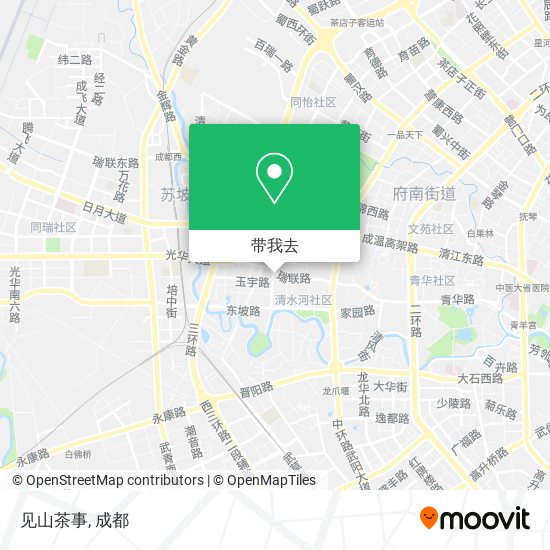 见山茶事地图