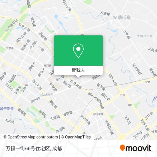 万福一街66号住宅区地图