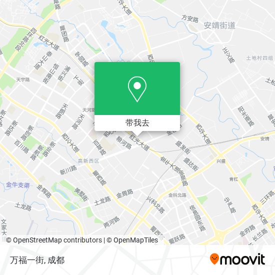 万福一街地图