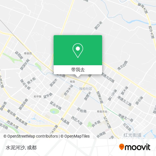 水泥河沙地图