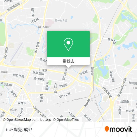 五环陶瓷地图