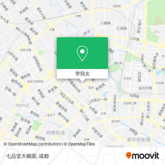 七品堂大碗面地图