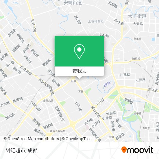 钟记超市地图