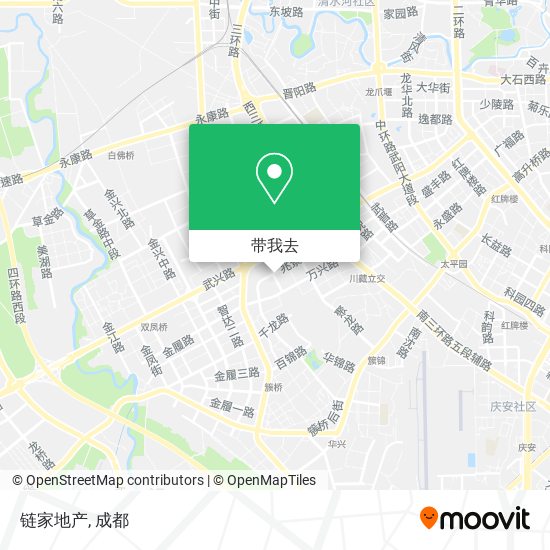 链家地产地图