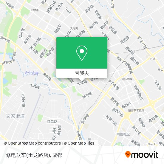 修电瓶车(土龙路店)地图