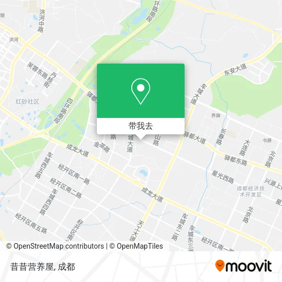 昔昔营养屋地图