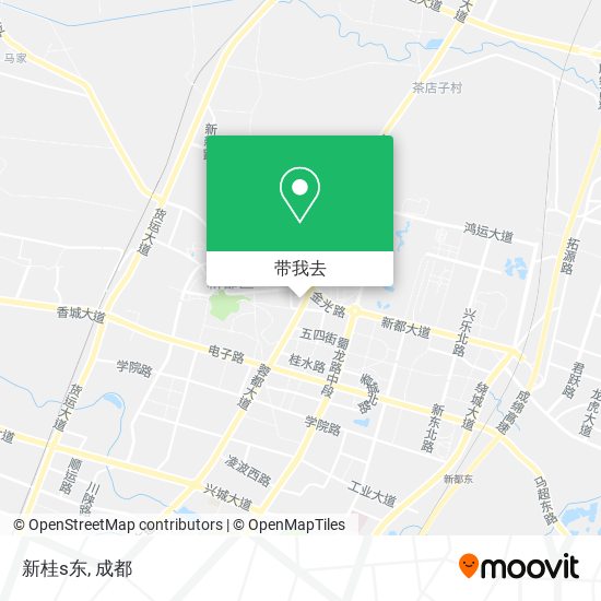 新桂s东地图