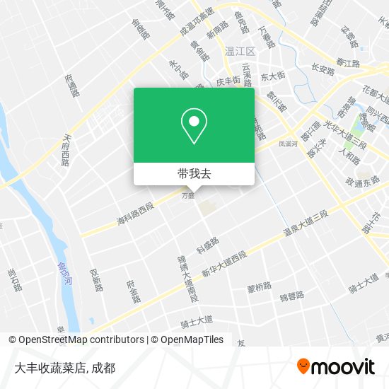 大丰收蔬菜店地图