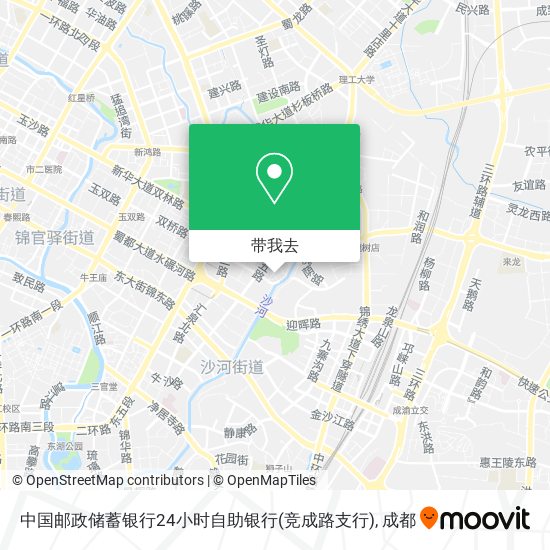 中国邮政储蓄银行24小时自助银行(竞成路支行)地图