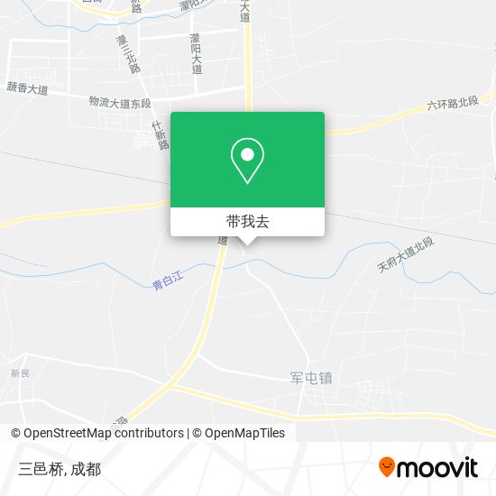 三邑桥地图