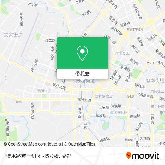 清水路苑一组团-45号楼地图