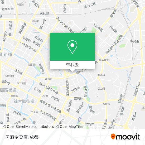 习酒专卖店地图