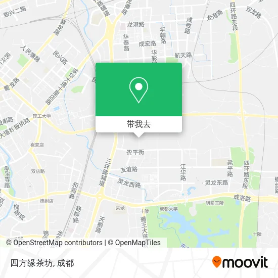 四方缘茶坊地图