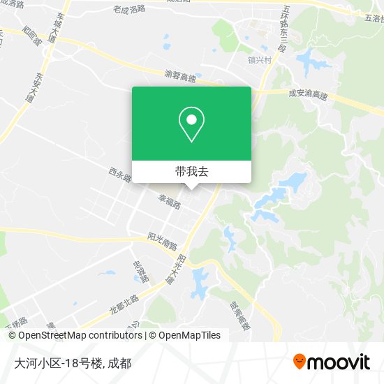 大河小区-18号楼地图