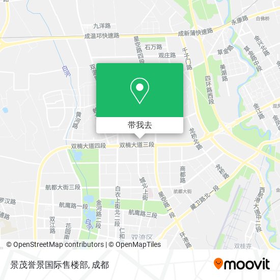 景茂誉景国际售楼部地图