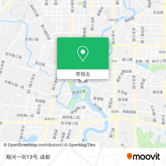 顺河一街13号地图
