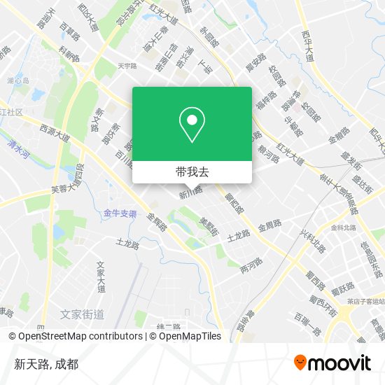 新天路地图