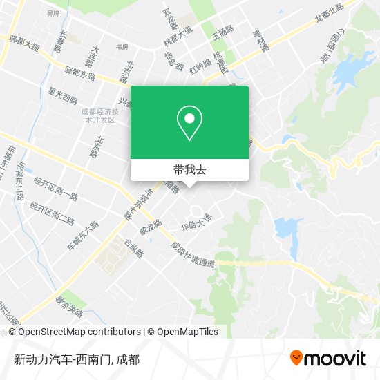 新动力汽车-西南门地图