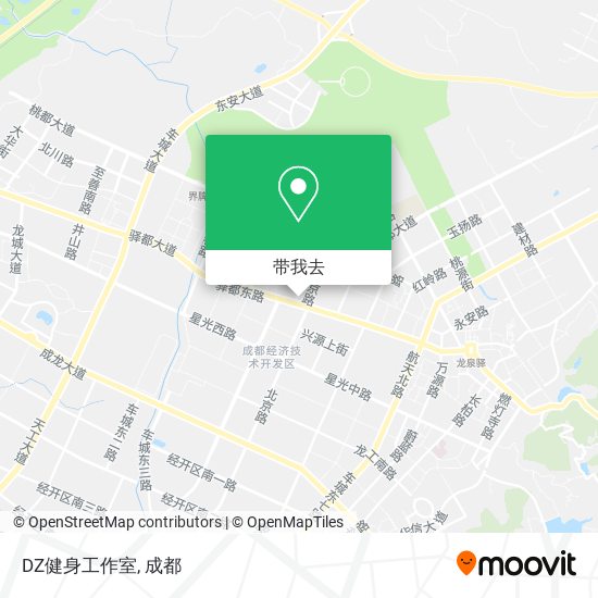 DZ健身工作室地图