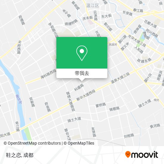 鞋之恋地图