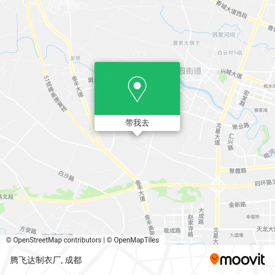 腾飞达制衣厂地图
