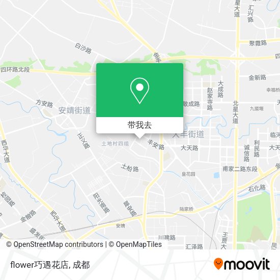 flower巧遇花店地图