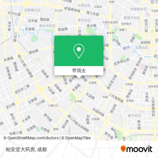 柏安堂大药房地图