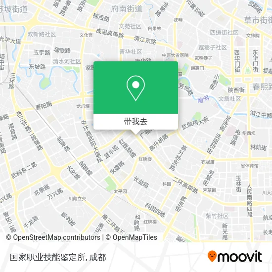 国家职业技能鉴定所地图