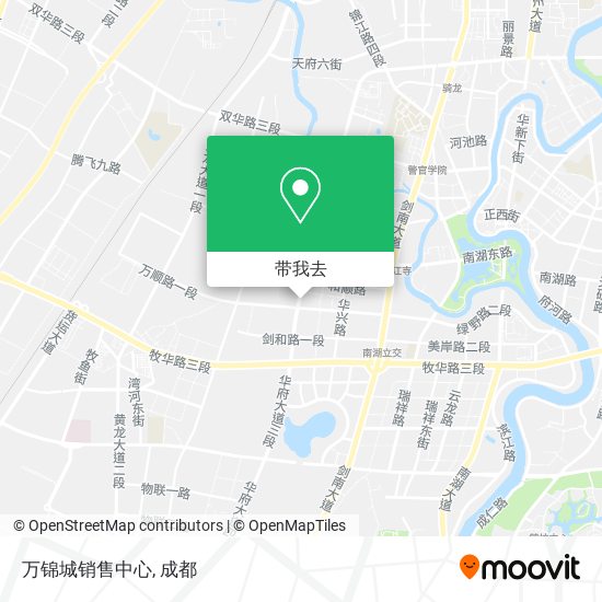 万锦城销售中心地图
